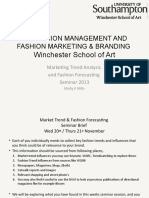 Fashion Forecasting Seminar 13