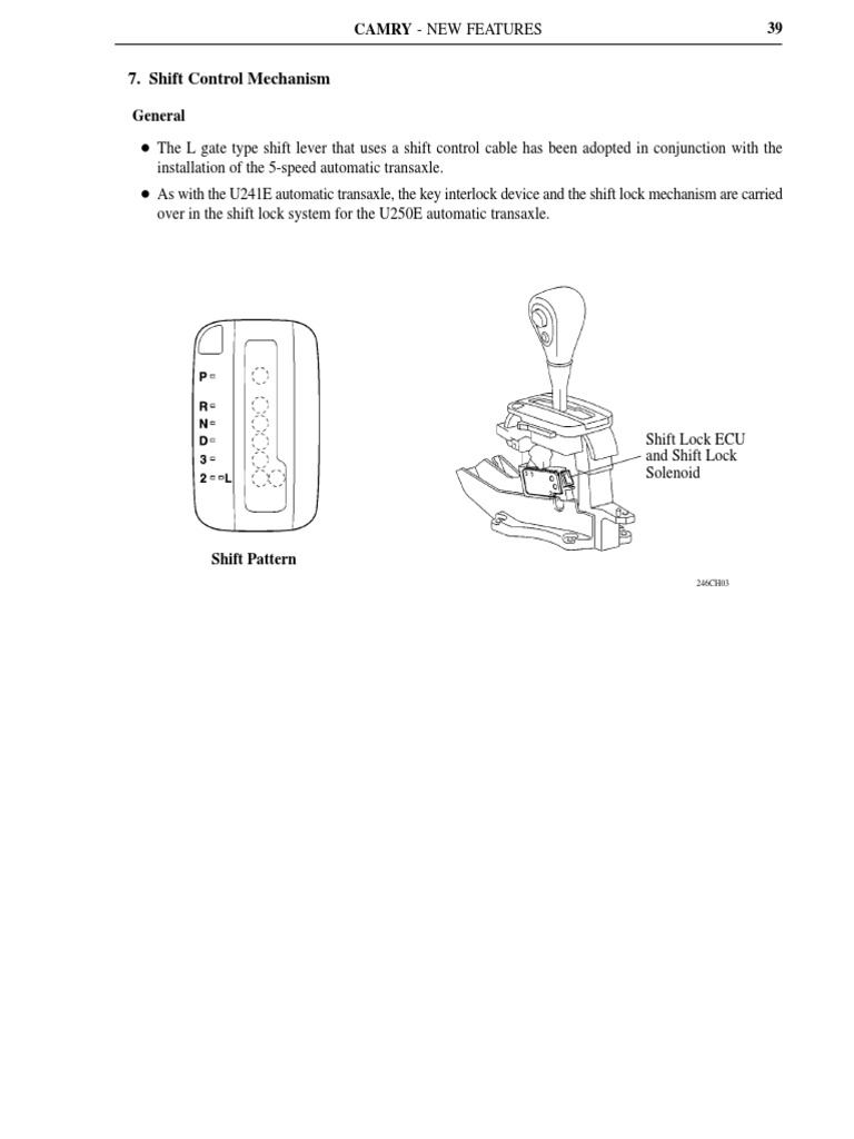 Introducing the New Shift Control Mechanism and Shift Lock System on ...
