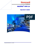 800-16422V5-J - MAXPRO - NVR - 5.6 - Operator's - Guide