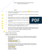 Sample Questions:: Section I: Subjective Questions