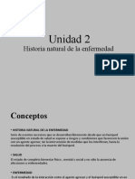Unidad 2 Historia Natural de La Enfermedad