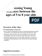 Assessment For Young Learners