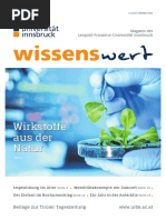 Wissenswert Oktober 2020 - Magazin Der Universität Innsbruck