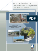 An Introduction To Aquifer Dependent Ecosystems in South Africa