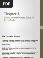 An Overview of Changing Financial Service Sector: Peter S. Rose