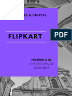 Flipkart: E - Business & Digital Economy