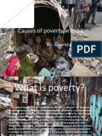 Causes of Poverty in India: By: Gaurang