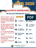 Eid Salaah Hanafi Covid 19 Guidelines A4