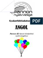 Pannon B2 ANGOL Gyakorlofeladatsorok