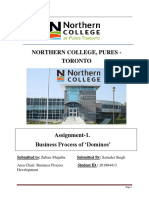 Northern College, Pures - Toronto: Submitted To: Zubair Mujatba Submitted By: Satinder Singh