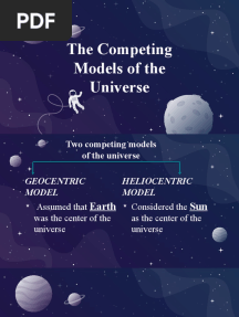 The Competing Models of The Universe