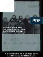 Gender, State and Society in Soviet and Po - Sarah Ashwin PDF