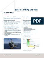 Advanced Model For Drilling and Well Operations