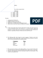 Stock Analysis and Portfolio Management