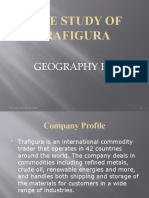 Case Study of Trafigura: Geography HL