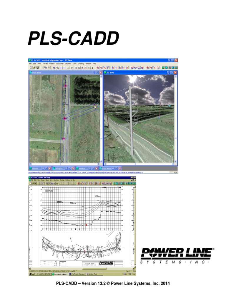 Pls-Cadd - Version 13.2 © Power Line Systems, Inc. 2014 | PDF | Computers