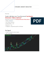 Metatrader 4 Binary Indicator