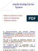 Unit-5 - 3 Multiplexing - FDM PDF