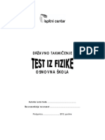 Zadaci I Rjesenja 2012222FIZIKA PDF
