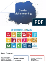 Gender Mainstreaming - Yenny Widjaja