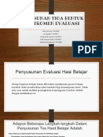 Evaluasipembelajaran