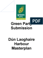 Green Party Submission on the Future of Dún Laoghaire Harbour February 2011