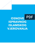 Osnove Ispravnog Islamskog Vjerovanja