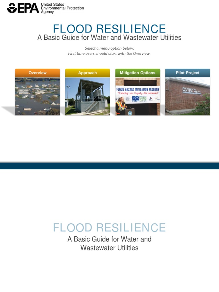 Flood Resilience Guide for Utilities | PDF | Flood | Emergency Management