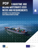 Report On User Needs and Requirements Maritime