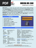 Indera Mx-3Ah: X-Band Naval Lpi Radar