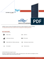 RenewSys DESERV PV Module 5Wp - 125Wp