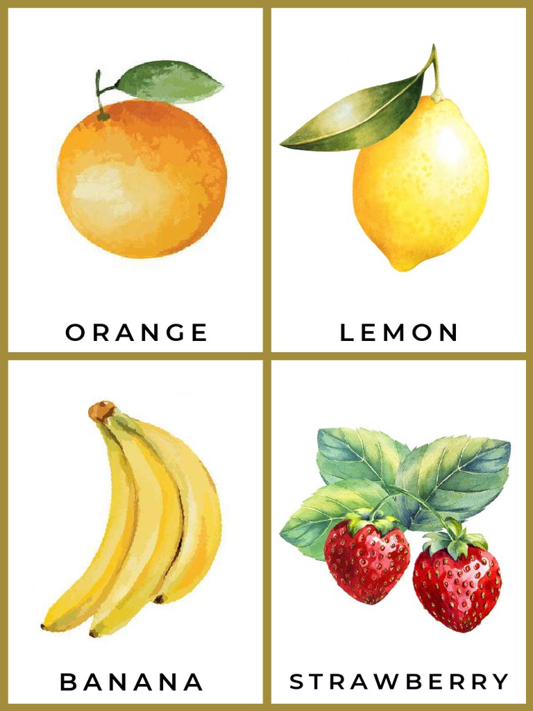 Fruit Color PDF | PDF | Cooking, Food & Wine
