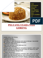 Peluang Usaha Nasgor