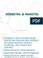 Sorbitol dan Manitol Untuk Kesehatan