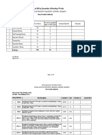 Summary of Bill of Quantities (Plumbing Works) : Royal Audit Authority Training Centre, Tsirang