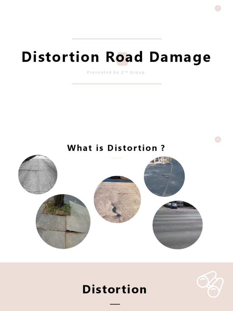 Asphalt Pavement Distortion Guide | PDF | Sidewalk | Road Surface