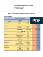 Calculos Financieros Empresa Enanitos Verdes