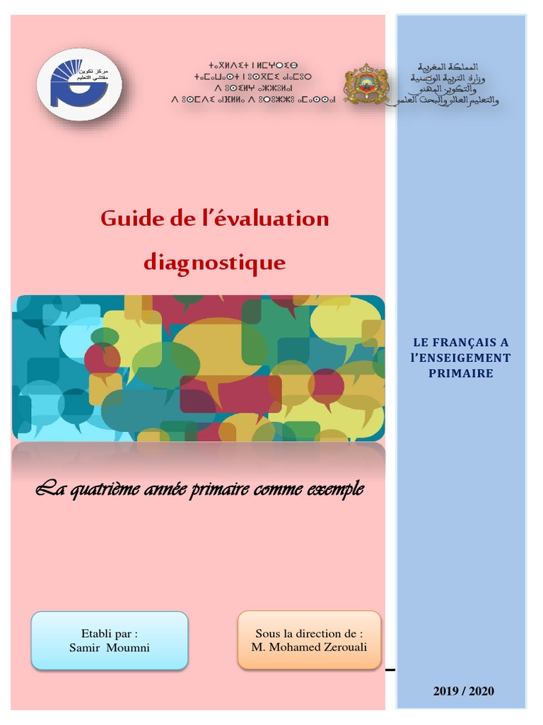 Comment évaluer La Capacité à Légender Un Schéma En élémentaire Le Guide D'évaluation Diagnostique | PDF | Pédagogie | Verbe