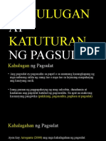 Ang Kahulugan at Katuturan NG Pagsulat