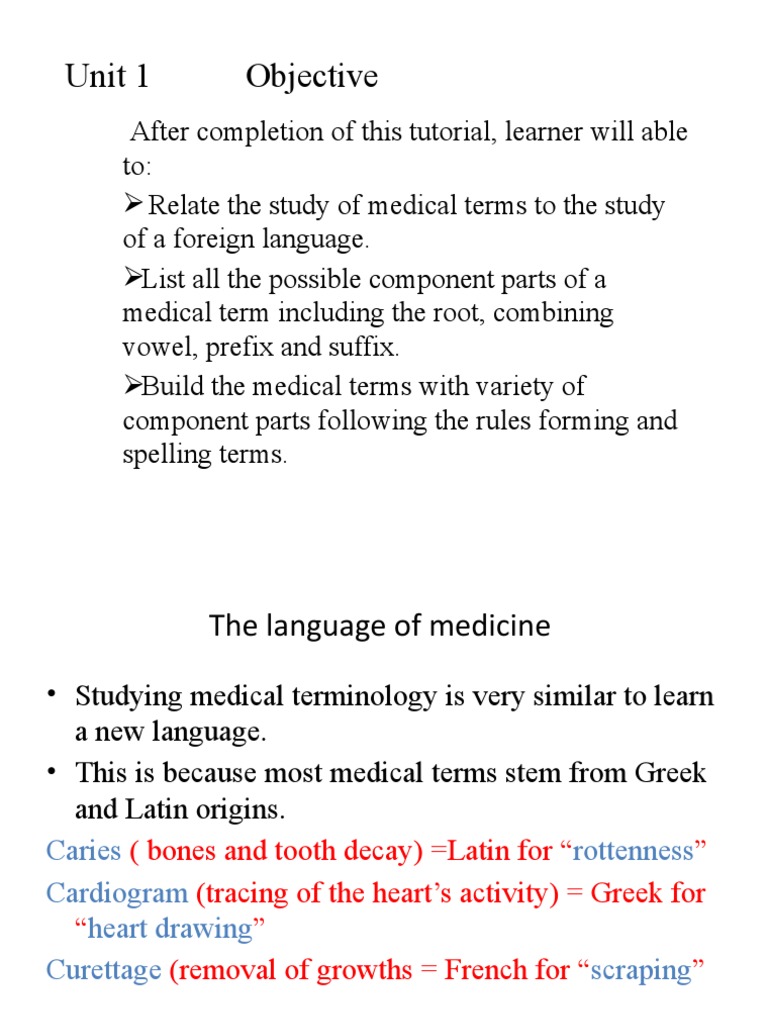 Unit 1 Basic Word Structure | PDF | Science & Mathematics