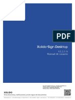 Manual XolidoSign V 2 2 1 Es Firmado Por XOLIDO SYSTEMS PDF