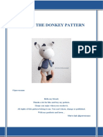 Oliver The Donkey Pattern: @ipseveranne