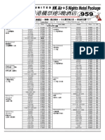 Kowloon 九龍: Hotel/ (地區) Period Price S/S Hotel/ (地區) Period Price S/S