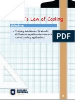Newton's Law of Cooling Discussion
