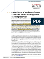 Potential Use of Mealworm Frass