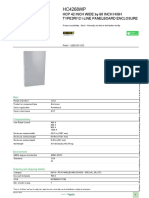 I-Line Power Distribution Panelboards - HC4268WP