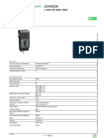 Interruptores en Caja Moldeada Powerpact Marco J - JDA36200 PDF