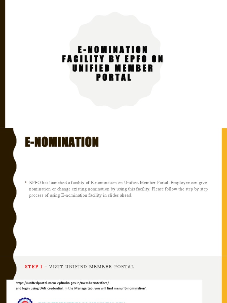 E NOMINATION PROCESS IN PDF visual data 5