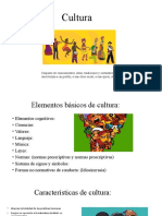 Cultura: Conocimientos, ideas, tradiciones y costumbres de un pueblo