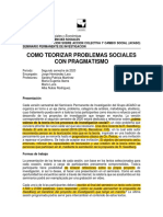 Programa Como Teorizar Problemas Sociales Con Pragmatismo PDF